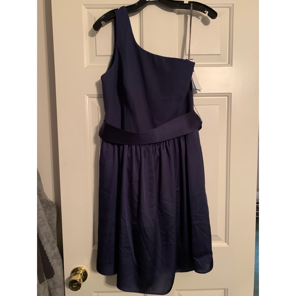 Vera Wang One Should Short Dress Midnight